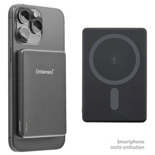 Intenso Magnetic Wireless Power Bank MW5000 grau