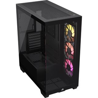 Corsair 3500X ARGB Midi Tower ohne Netzteil schwarz, Retourenware,