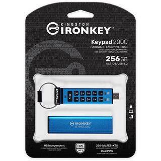 256GB Kingston IronKey Keypad 200C USB-C