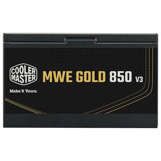 850 Watt Cooler Master MWE Gold V3 Non-Modular 80+ Gold