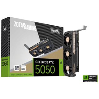 8GB ZOTAC GeForce RTX 5050 Low Profile Aktiv PCIe 5.0 x16 (x8)