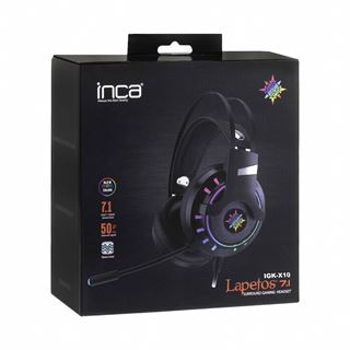 INCA Gaming Headset IGK-TX10 7.1, USB, RGB-LED