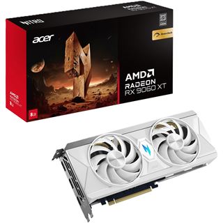 8GB Acer Radeon RX 9060 XT Nitro OC 8G White Edition Aktiv PCIe 5.0