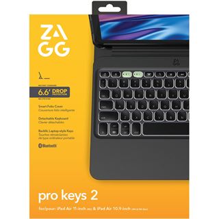 ZAGG PROKEYS 2 IPAD AIR 11 (M2/M3) BLACK SWISS