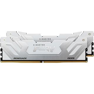 48GB (2x 24GB) Kingston FURY Renegade wei&szlig;/silber DDR5 8800MT/S
