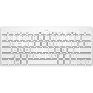 HP 350 WHITE COMPACT KEYBOARD MULTI-DEVICE W/O NUM.PAD