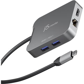 J5CREATE 4K60 ELITE USB-C TRAVEL ADAPTER