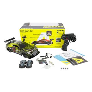 Amewi RC Drift Sport GTR 4WD 1:16 RTR gr&uuml;n