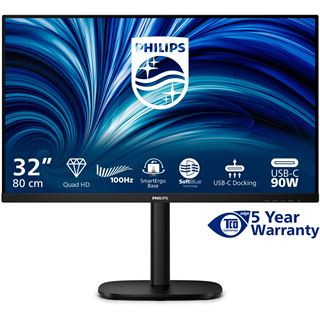 31,5" (80,01cm) Philips 32B2U3601 schwarz 2560x1440