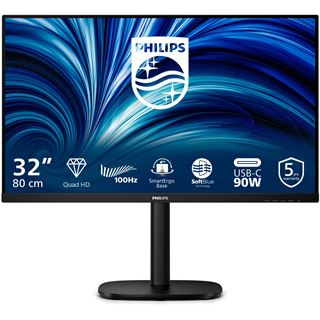 31,5" (80,01cm) Philips 32B2U3601 schwarz 2560x1440
