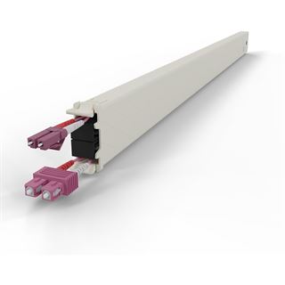 Patchbox Kassette Glasfaser 30HE OM4 LC-SC 1,8m