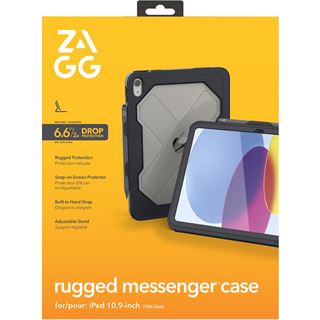 ZAGG Case Rugged Messenger f&uuml;r iPad 10.9" charcoal