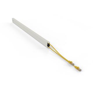 Patchbox Kassette Cat 6A 46HE UTP 2,5m gelb