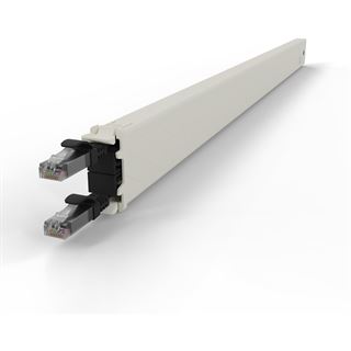 Patchbox Kassette Cat 6A 30HE UTP 1,8m schwarz