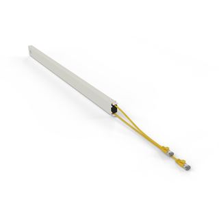 Patchbox Kassette Cat 6A 46HE STP 2,5m gelb