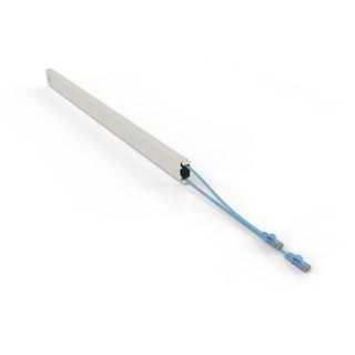 Patchbox Kassette Cat 6A 46HE UTP 2,5m blau