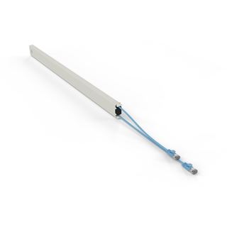 Patchbox Kassette Cat 6A 46HE STP 2,5m blau