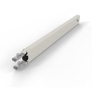 Patchbox Kassette Cat 6A 8HE STP 0,8m grau