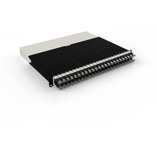 Patchbox Boxes Cat 6A 8HE STP 0,8m schwarz