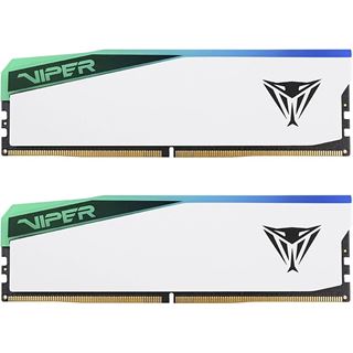 48GB (2x 24GB) Patriot Viper ELITE 5 RGB wei&szlig; DDR5-6000 CL30