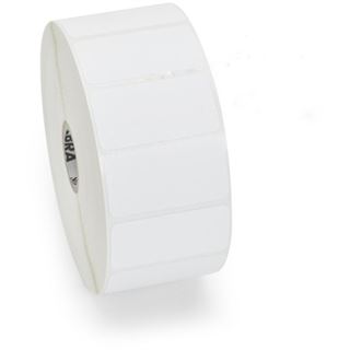 Zebra Z-ULTIMATE 3000T WHITE BOX OF 6 25X7MM L.POLYESTER COATED 76MM