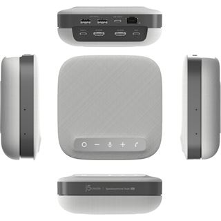 J5CREATE USB-C DUAL 4K SPEAKERPHONE PRO DOCK