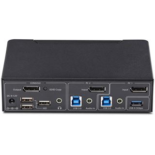 STARTECH 2-PORT DISPLAYPORT KVM SWITCH 4K 60HZ USB 3.0 EDID MANAGEMENT