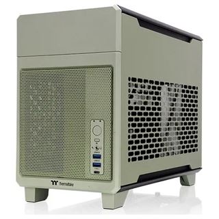 Thermaltake TR100 Matcha Green ITX Tower ohne Netzteil gruen