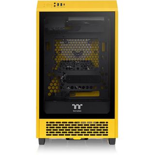 Thermaltake The Tower 200 Bumblebee ITX Tower ohne Netzteil gelb