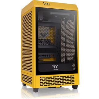 Thermaltake The Tower 200 Bumblebee ITX Tower ohne Netzteil gelb