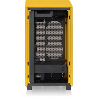 Thermaltake The Tower 200 Bumblebee ITX Tower ohne Netzteil gelb