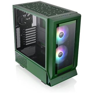 Thermaltake Ceres 350 MX Racing Green Midi Tower ohne Netzteil