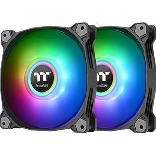 140x140x25mm Thermaltake Pure Duo 14 ARGB Sync Radiator Fan 2 Pack