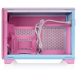 Thermaltake TR100 Bubble Pink ITX Tower ohne Netzteil rosa/blau