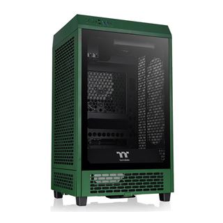 Thermaltake The Tower 200 Racing Green ITX Tower ohne Netzteil gruen