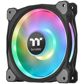 140x140x25mm Thermaltake Riing Duo 14 RGB Radiator Fan 3 Pack Dual