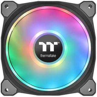 140x140x25mm Thermaltake Riing Duo 14 RGB Radiator Fan 3 Pack Dual