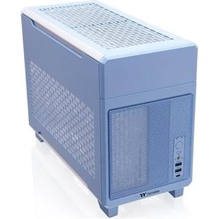Thermaltake TR100 Hydrangea Blue ITX Tower ohne Netzteil blau