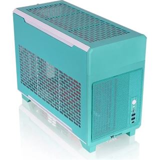 Thermaltake TR100 Mint Strawberry ITX Tower ohne Netzteil t&uuml;rkis