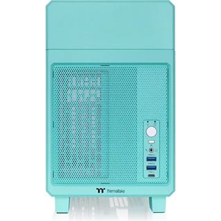 Thermaltake TR100 Mint Strawberry ITX Tower ohne Netzteil t&uuml;rkis