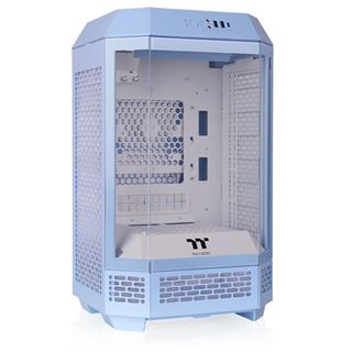 Thermaltake The Tower 250 Hydrangea Blue ITX Tower ohne Netzteil blau