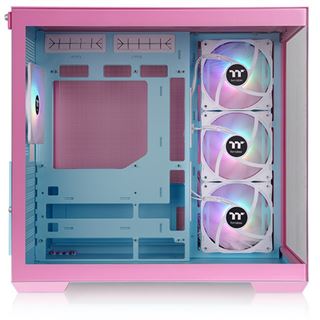 Thermaltake View 380 TG ARGB Bubble Midi Tower ohne Netzteil rosa/blau