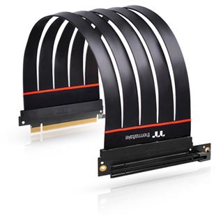 Thermaltake PCI Express Extender 90&deg; Black PCI-E 4.0 16X 30cm