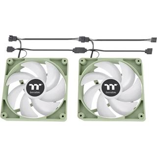 120x120x25mm Thermaltake CT120 ARGB Sync PC Cooling Fan Matcha Green
