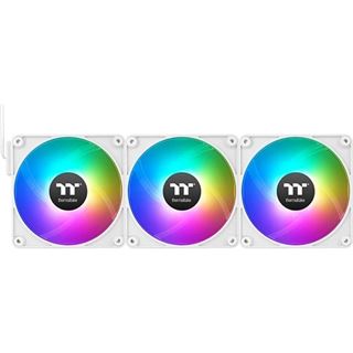 140x140x25mm Thermaltake CT140 EX ARGB Sync PC Cooling Fan White 3