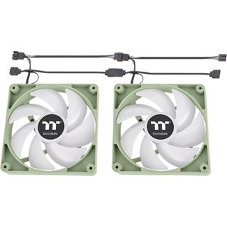 140x140x25mm Thermaltake CT140 ARGB Sync PC Cooling Fan Matcha Green