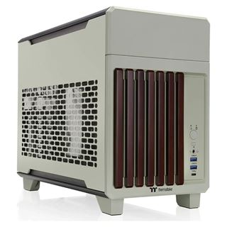 Thermaltake TR100 WS Matcha Green ITX Tower ohne Netzteil