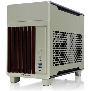 Thermaltake TR100 WS Matcha Green ITX Tower ohne Netzteil