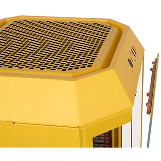 Thermaltake The Tower 250 Butter Caramel ITX Tower ohne Netzteil gelb