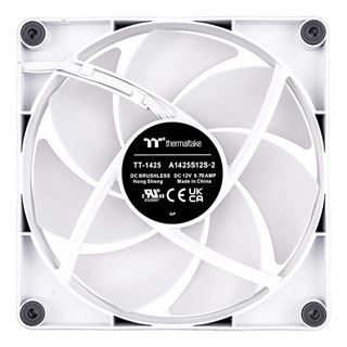 140x140x25mm Thermaltake CT140 ARGB Sync PC Cooling Fan White 2 Pack